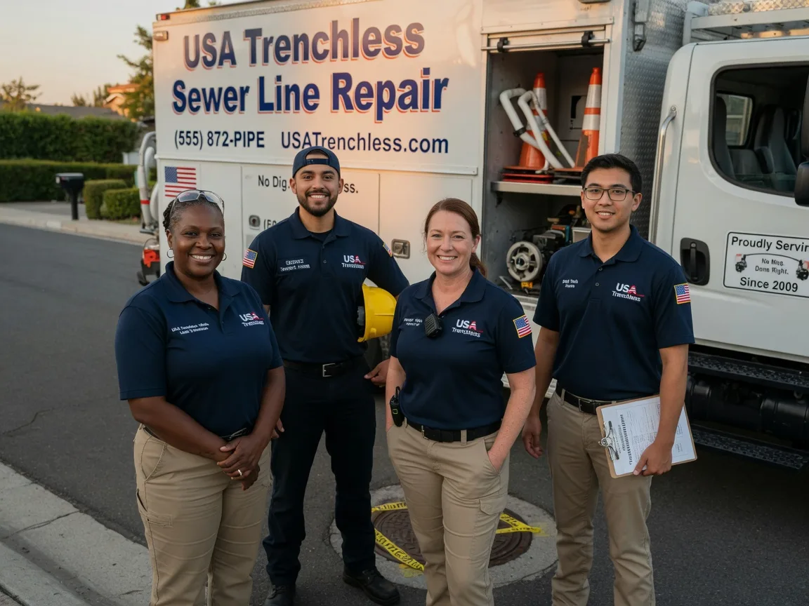 Sewer Line Repair company in Gaston, IN